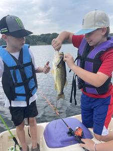 Bass fishing trips Hale, MI style!